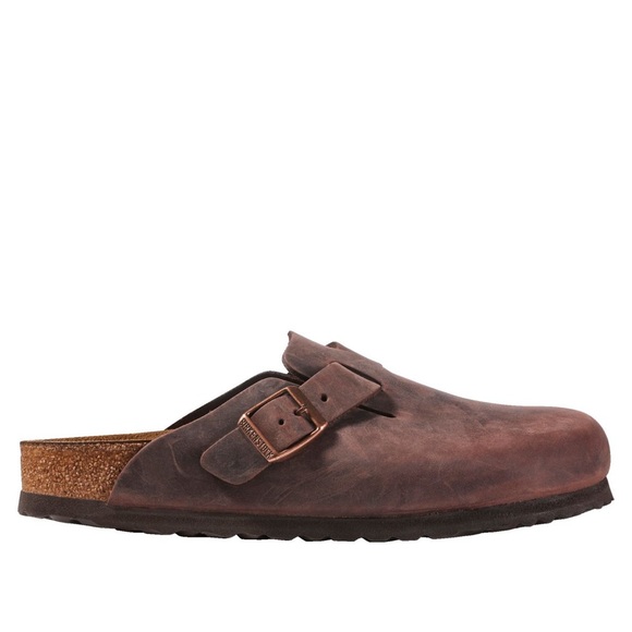 Birkenstock Other - Birkenstock Clogs, Oiled Leather Soft Footbed